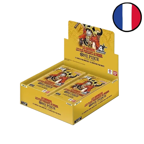 OP-17 The World's Strongest Warriors — Box 24 buste FR