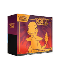 Elite Trainer Box — Scarlatto e Violetto: Fiamme Ossidiane (Charmander)